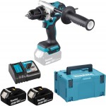 Makita DDF486RTJ + 2x 5.0Ah Battery + DC18RC Battery Charger