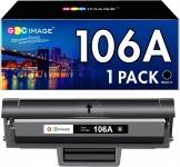 GPC IMAGE Compatible with HP 106A Toner, W1106A Black for Laser 107w MFP, 135wg, 137fwg, 135w, 137fnw, 135a, 107a, 107r, 135r Printer Cartridge