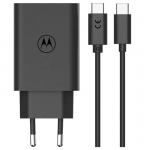 Motorola TurboPower Wall Charger 68W USB-C, 1m C-C Cable, Black (PG38C06281)