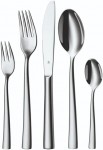 WMF Philadelphia Cutlery Set for 12 People, 60-Piece Monobloc Knife, Polished Cromargan Stainless Steel, Glossy, Dishwasher Safe (1166009999)