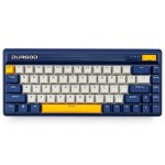 Durgod Fusion Steam Cherry MX Speed Silver Wireless US (DUR-FSN-SLV/NAV)