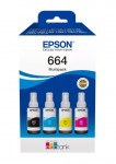 Epson 664 Black Yellow Cyan Magenta Ink tank