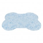 TRIXIE Bone-Shaped Cooling Mat 85x60cm Light Blue