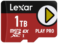 Lexar microSD Express PLAY Pro Express 7.1, R900/W600 C10 U3 (UHS-I) 1TB