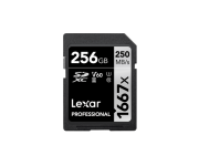 Lexar Professional 1667x SDXC 256GB Class 10, UHS-II (U3), V60, R250/W120 (LSD256CB1667)