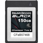 Delkin Devices 150GB BLACK CFexpress Type B 1725/1530 MB/s Memory Card (DCFXBBLK150)