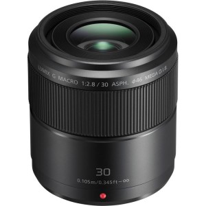 Panasonic LUMIX G Macro 30mm f/2.8 ASPH. MEGA O.I.S. Black