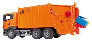 Bruder Scania R-Series Garbage Truck Orange (03560)