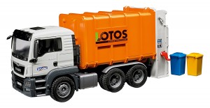 Bruder MAN TGS Rear Loading Garbage Truck 03762