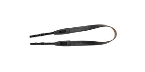 Olympus CSS‑S119L Leather Neck Strap Black