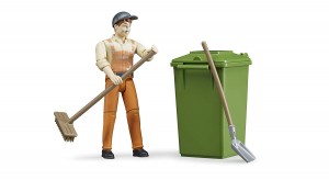 Bruder Waste Disposal Figure Set (62140)