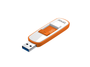 Lexar JumpDrive S75 32GB USB 3.0 Flash Drive (LJDS75-32GABEU)