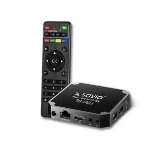 Savio 4K Android 7.1 Smart TV Box (TB-P01)