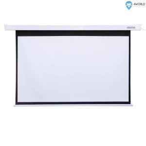 4world Electric Projector Screen 120 (16:9) White Matte