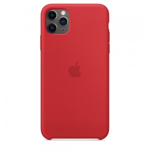 Apple iPhone 11 Pro Max Silicone Case - (PRODUCT)RED MWYV2