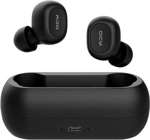 QCY T1 Black Wireless Bluetooth Earbuds