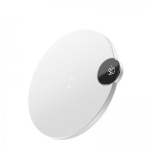 Baseus Induction Wireless Charger with Display 10W White (WXSX-02)