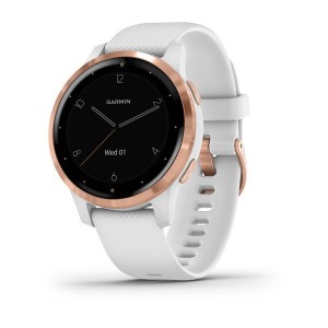 Garmin vivoactive 4S White with Rose-gold Hardware (010-02172-22)