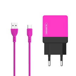 Somostel (SMS-A53R) Phone Charger Pink (5902012968697)