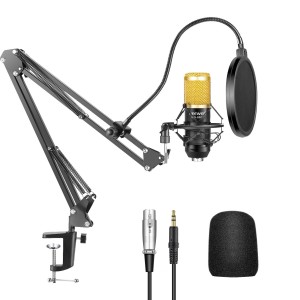 Neewer NW-800 Professional Studio Broadcasting Recording Condenser Microphone 4-in-1 Kit (40091550)
