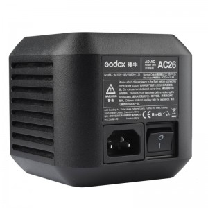 Godox AC26 AC Adapter for AD600Pro