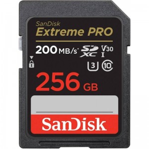 Sandisk Extreme Pro SDXC 256GB UHS-1 U3 V30 (SDSDXXD-256G-GN4IN)