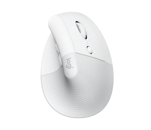 Logitech Lift Vertical Ergonomic Mouse (White)
