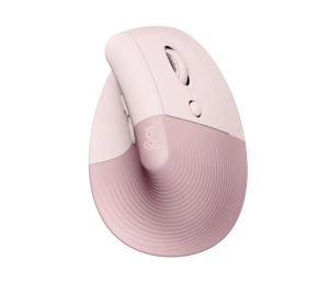 Logitech Lift Vertical Ergonomic Mouse (Pink)
