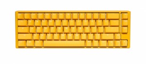 Ducky ONE 3 Yellow SF RGB Gaming Keyboard Hot-Swap US MX Silent Red Switch