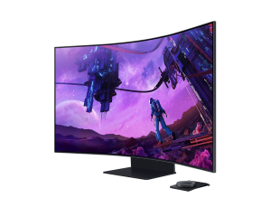 SAMSUNG Odyssey Ark, 139,7cm (55-inch), 165Hz, FreeSync, 4K, HDR10, VA - 4x HDMI (LS55BG970NUXEN)