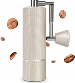 Timemore Chestnut C3 Max PRO Manual Coffee Grinder Glossy Beige