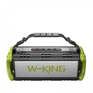 W-King D8 Portable Bluetooth Speaker Green 50W 3.7V 10400mAh / 7.2V 5200mAh