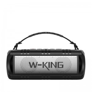 W-King D8 Portable Bluetooth Speaker Black 50W 3.7V 10400mAh / 7.2V 5200mAh