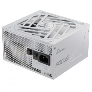 Seasonic Focus GX 1000 White, 80 PLUS Gold PSU, Modular, ATX 3.0, PCIe 5.0 - 1000 Watt (Focus GX-1000-ATX30-White)