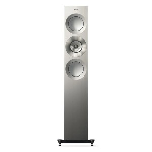 KEF Reference 3 Floorstanding Speaker Satin Walnut Silver