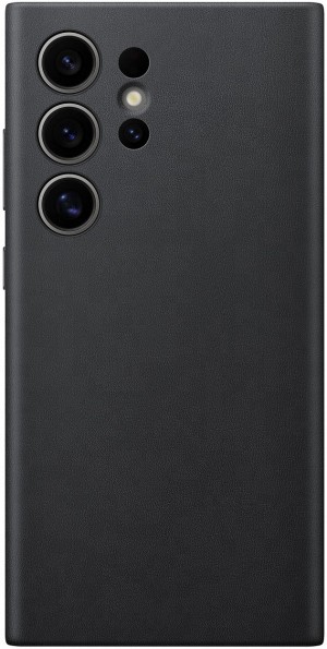 Samsung Vegan Leather case for Galaxy S24 Ultra, Black (GP-FPS928HCABW)