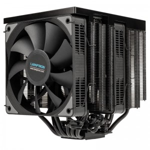 Lamptron ST060 Dual 120mm ARGB 6-inch Display Black (LAMP-ST060AB)