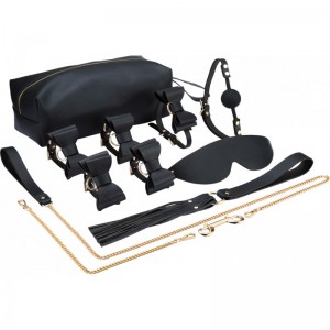 BDSM Bowties 8 Item Kit - Black (OPR-3330114)