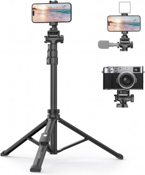 XXZU Mobile Phone Selfie Stick/Tripod VCT-5508A Black