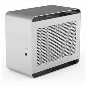 Streacom DA2 V2 Mini-ITX Case - silver (ST-DA2S-V2)