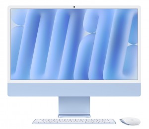 Apple iMac 24 Retina 4.5K Apple M4 10C CPU 10C GPU 16GB 256GB Blue INT MWV13