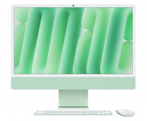 Apple iMac 24 Apple M4 10C CPU, 10C GPU 24GB RAM 512GB SSD Mouse, Keyboard with Touch ID and Numeric Keypad Green (Spec. conf.)