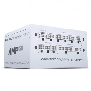 Phanteks AMP GH 750W 80 PLUS Gold Power Supply, PCIe 5.1, ATX 3.1 750 Watt, White (PH-P750GH_WT01_EU)