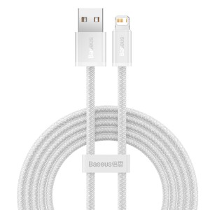 Baseus Dynamic cable USB to Lightning 2.4A 2m White (CALD000502)