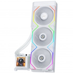 Lian Li HydroShift LCD 360 TL AIO Cooler - White (HSLCD36TW)