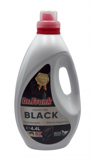 Dr.Frank šķidrais veļas pulveris Black 4.4L