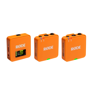 Rode Wireless GO III (Gen 3) Compact Wireless Microphone System Orange (WIGOGEN3ORA)