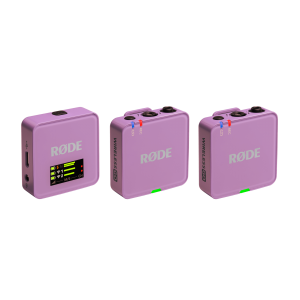Rode Wireless GO III (Gen 3) Compact Wireless Microphone System Lilac (WIGOGEN3PUR)