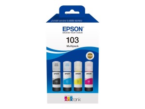 Epson 103 Multipack Black Yellow Cyan Magenta Ink refill