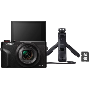 Canon Powershot G7 X Mark III Premium Vlogger Kit Black